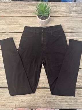 Fashion Nova Black Skinny Women’s Jeans High Rise, very stretchy, Sz 13/31 Tall